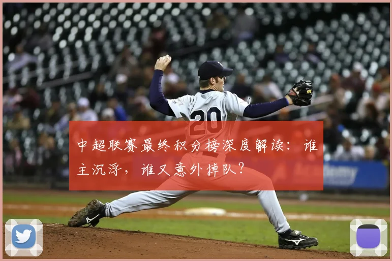 中超联赛最终积分榜深度解读：谁主沉浮，谁又意外掉队？